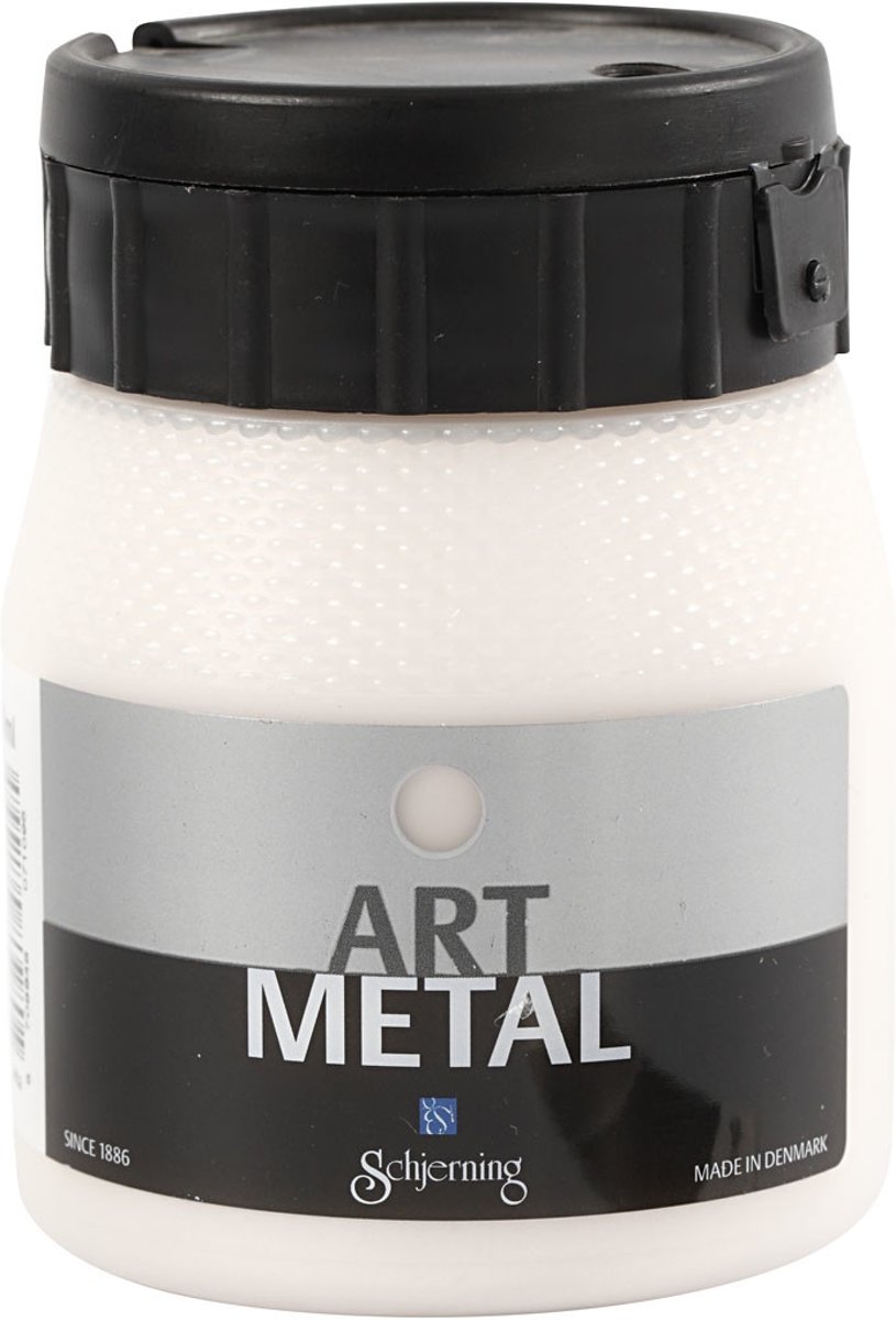 Art Metal verf, parelmoer, 250ml [HOB-30710]